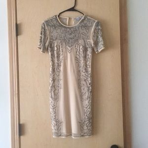 ASOS beaded cocktail dress